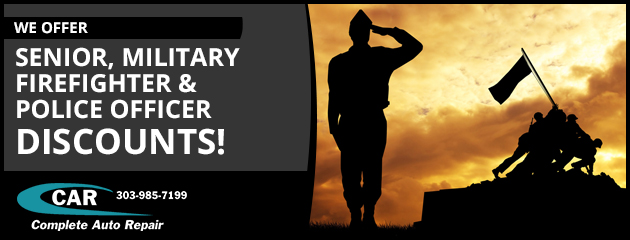  Senior, Military, Firefighter & Police Officer Discounts